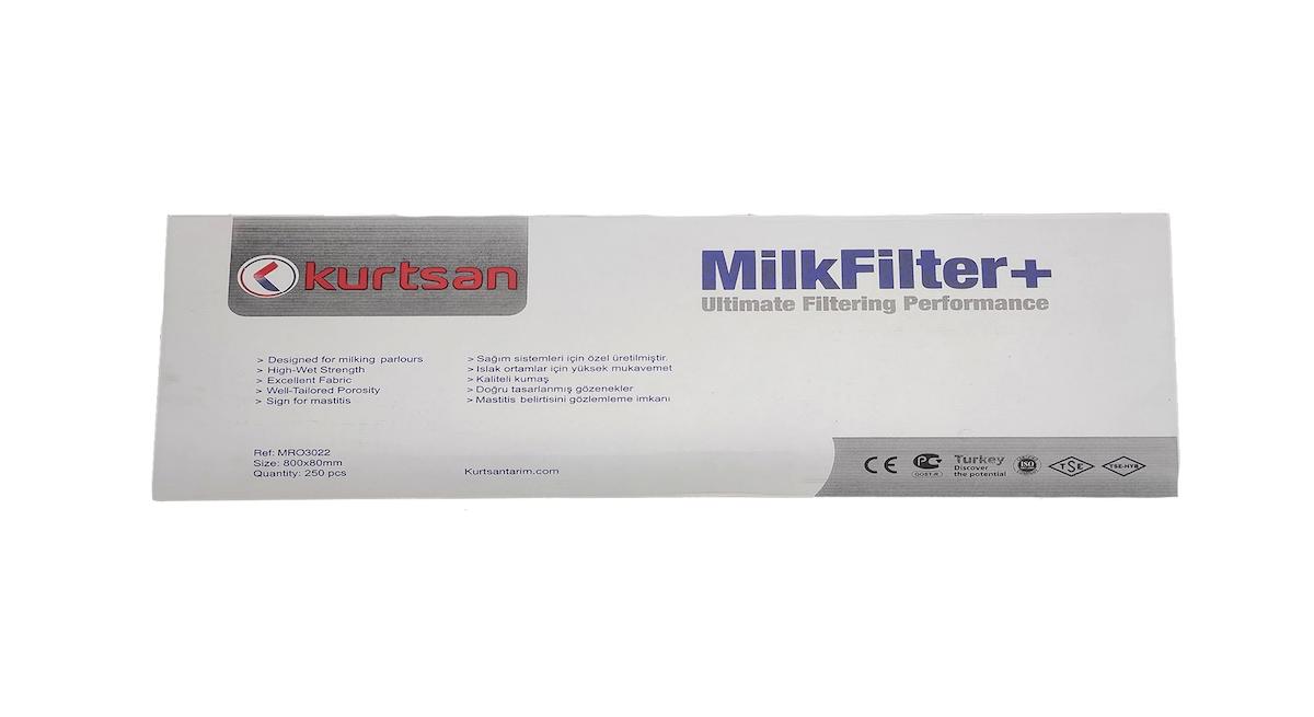 Kurtsan Süt Filtre Kağıdı 800X80Mm (250 Adet)