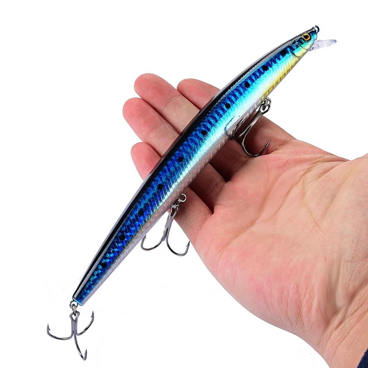 18 cm 24 gr.Lazer Turna Rapala,Levrek Rapala ,,Sahte Lures YapayYem2.Seri