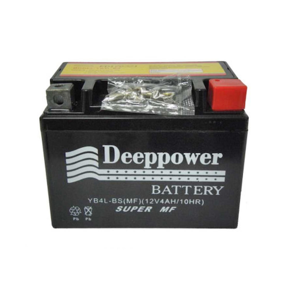 AKÜ MOTOR YB4L-BS (12V 4AH/10HR) DEEPPOWER