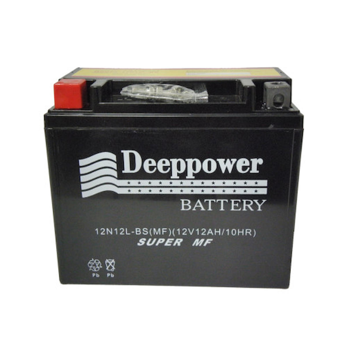 AKÜ MOTOR 12N12L-BS (12V 12AH/10HR) DEEPPOWER