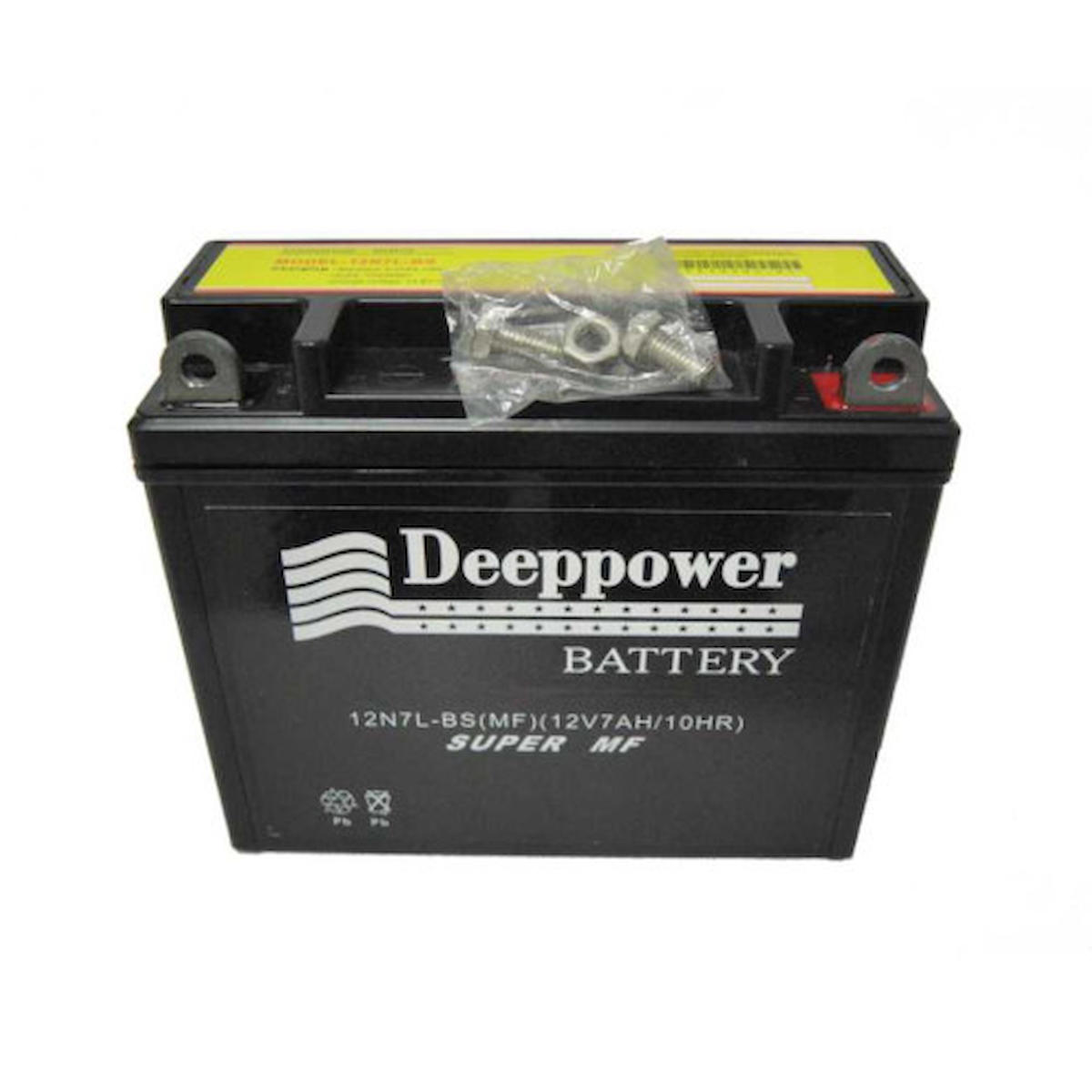 AKÜ MOTOR 12N7L-BS (12V 7AH/10HR) DEEPPOWER