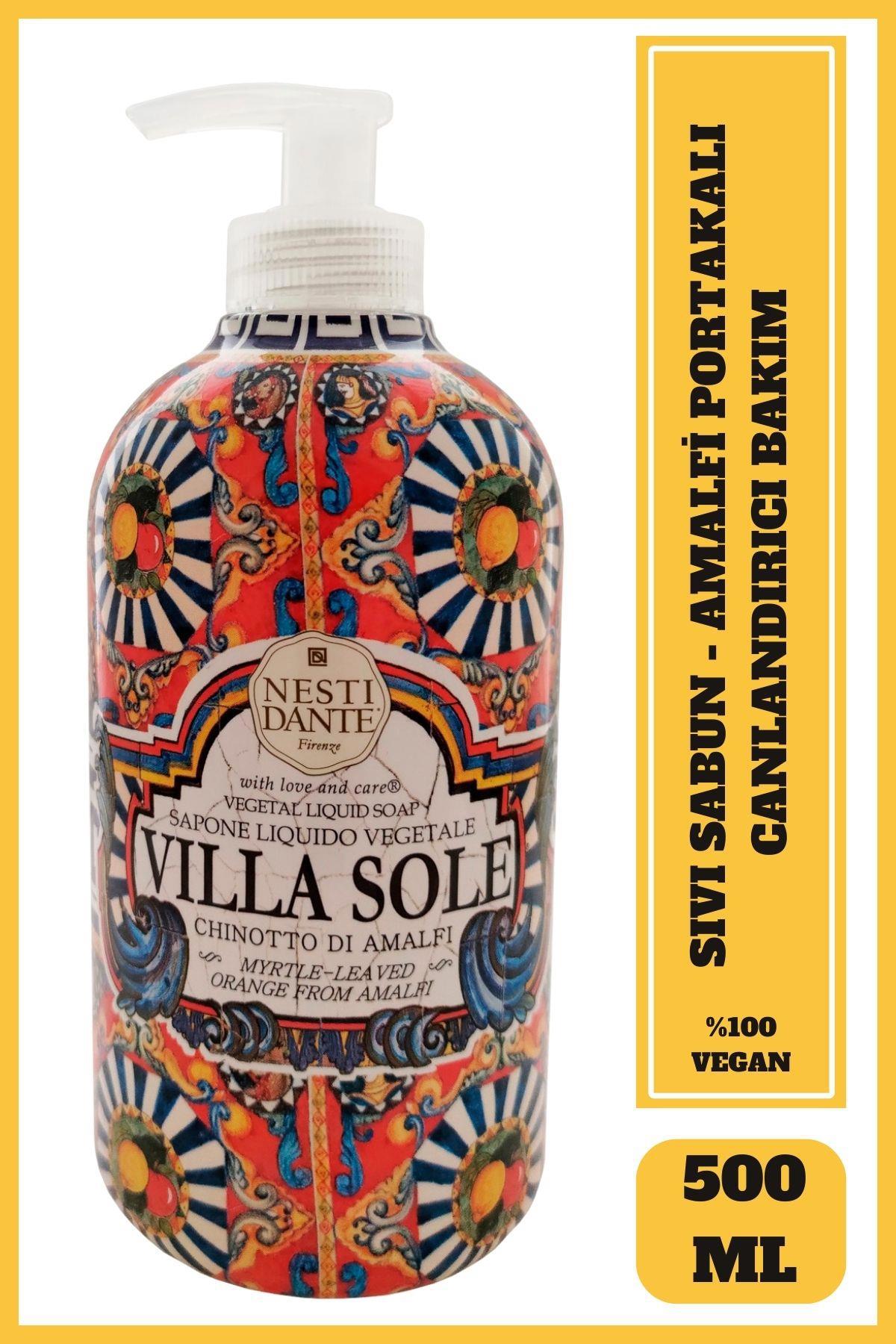 Sıvı Sabun Villa Sole Chinotto D'Amalfi Vegan Bakım 500 ml