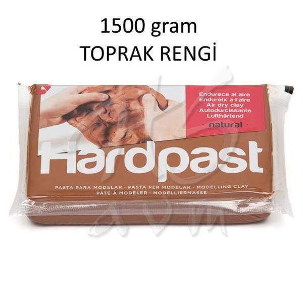 Bisbal Hardpast Doğal Model Kili 1500g Toprak Rengi