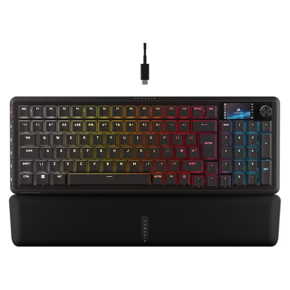 CORSAIR VANGUARD PRO 96 RGB Hall Efect Switch Kablolu Gaming Klavye