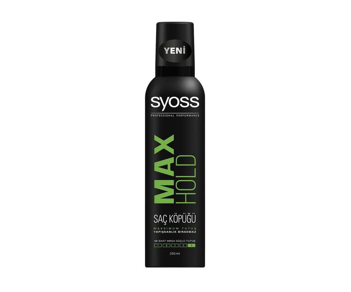 Syoss Max Hold Saç Köpüğü 250 Ml