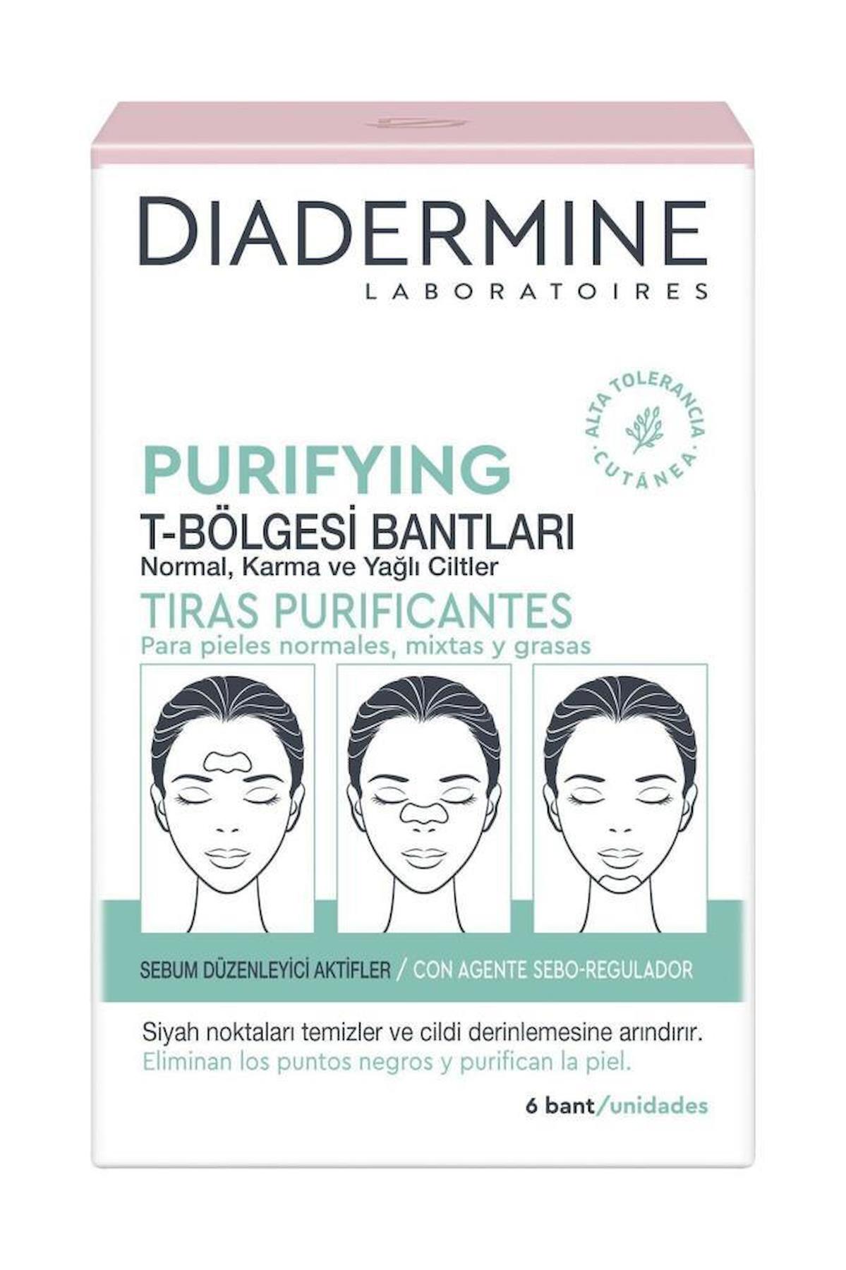 Diadermine Arındırıcı Purifying T-Bölgesi Bantları