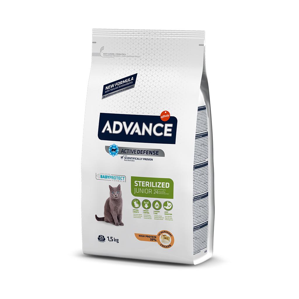 Advance Sterilized Tavuklu Kısırlaştırılmış Kedi Maması 1,5 Kg