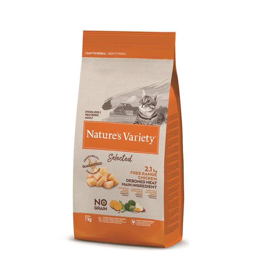 Nature's Variety Cat No Grain Sterilised Tavuklu Kedi Maması 7kg