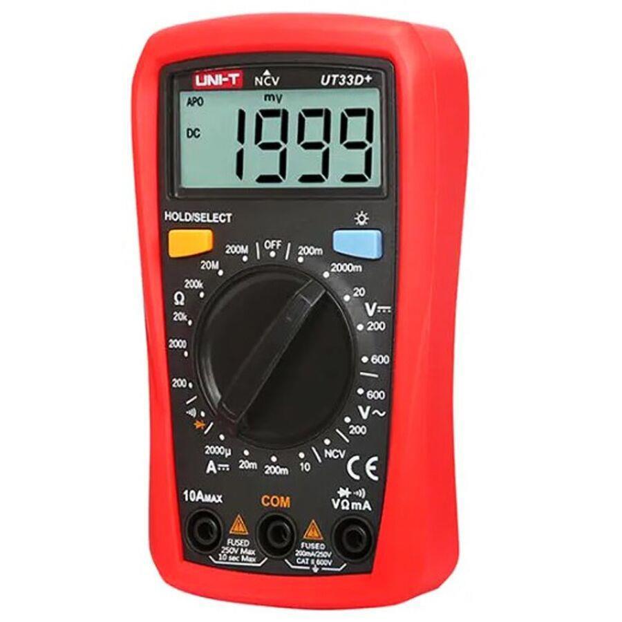 UNI-T UT33D+ Dijital Multimetre Ölçü Aleti