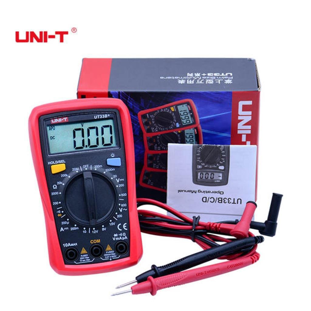 UNI-T UT33D+ Dijital Multimetre Ölçü Aleti