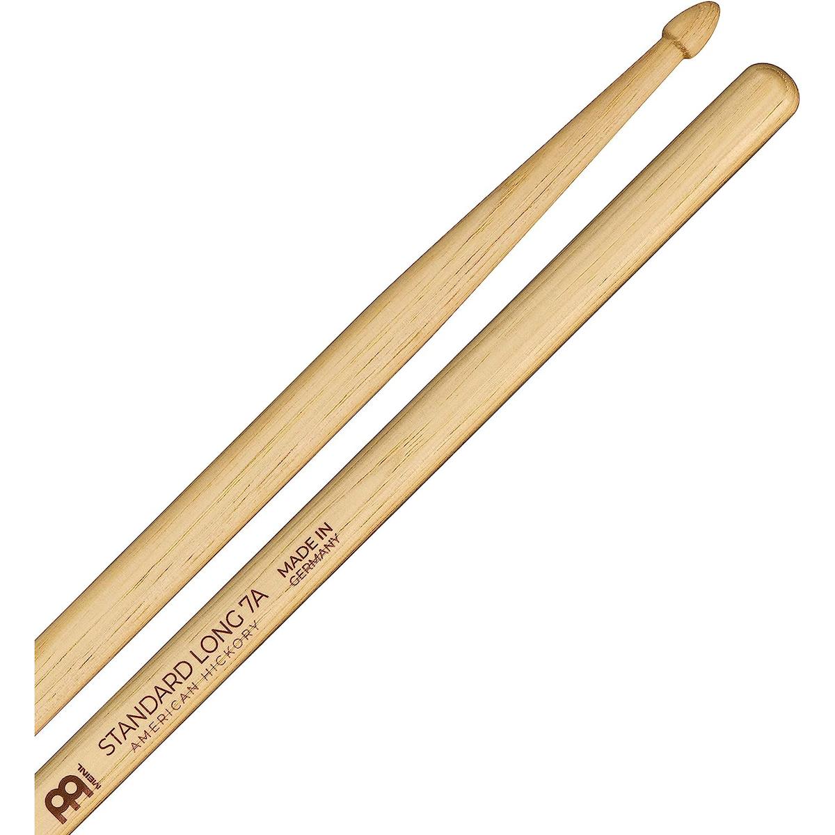 Meinl SB121 Hickory Acorn Wood Tip Standard Long 7A Baget