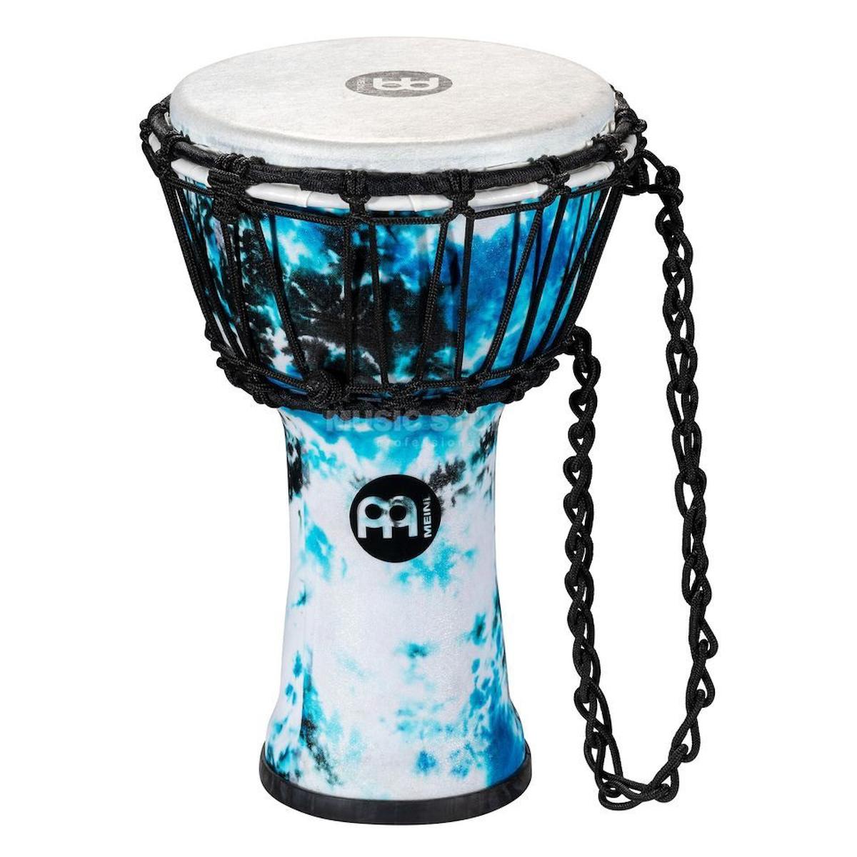 Meinl Junior 7" Djembe (Galactic Blue Tie Dye)