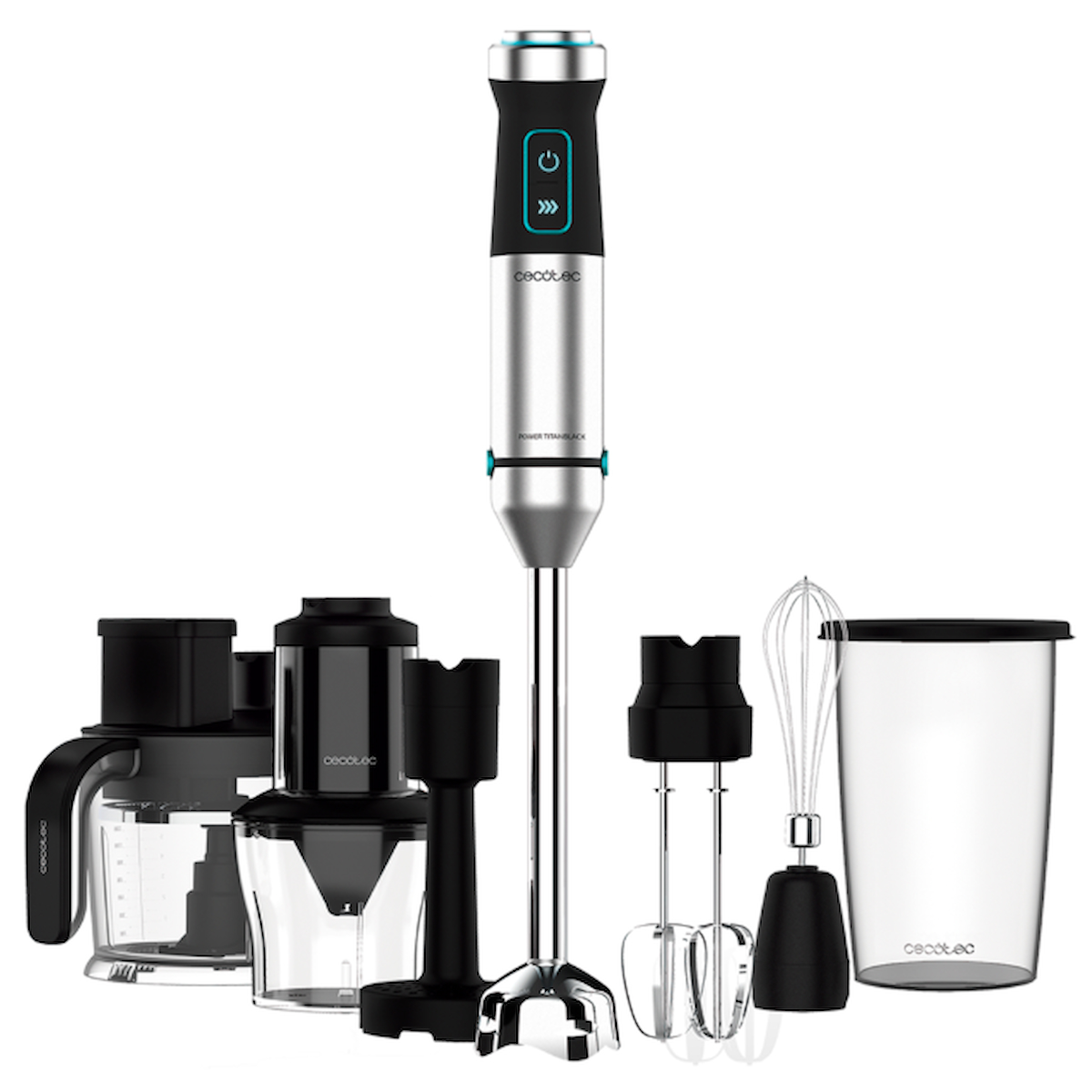 Power TitanBlack 1500 XL TotalMix Blender Seti Çok Amaçlı Mutfak Yardımcısı