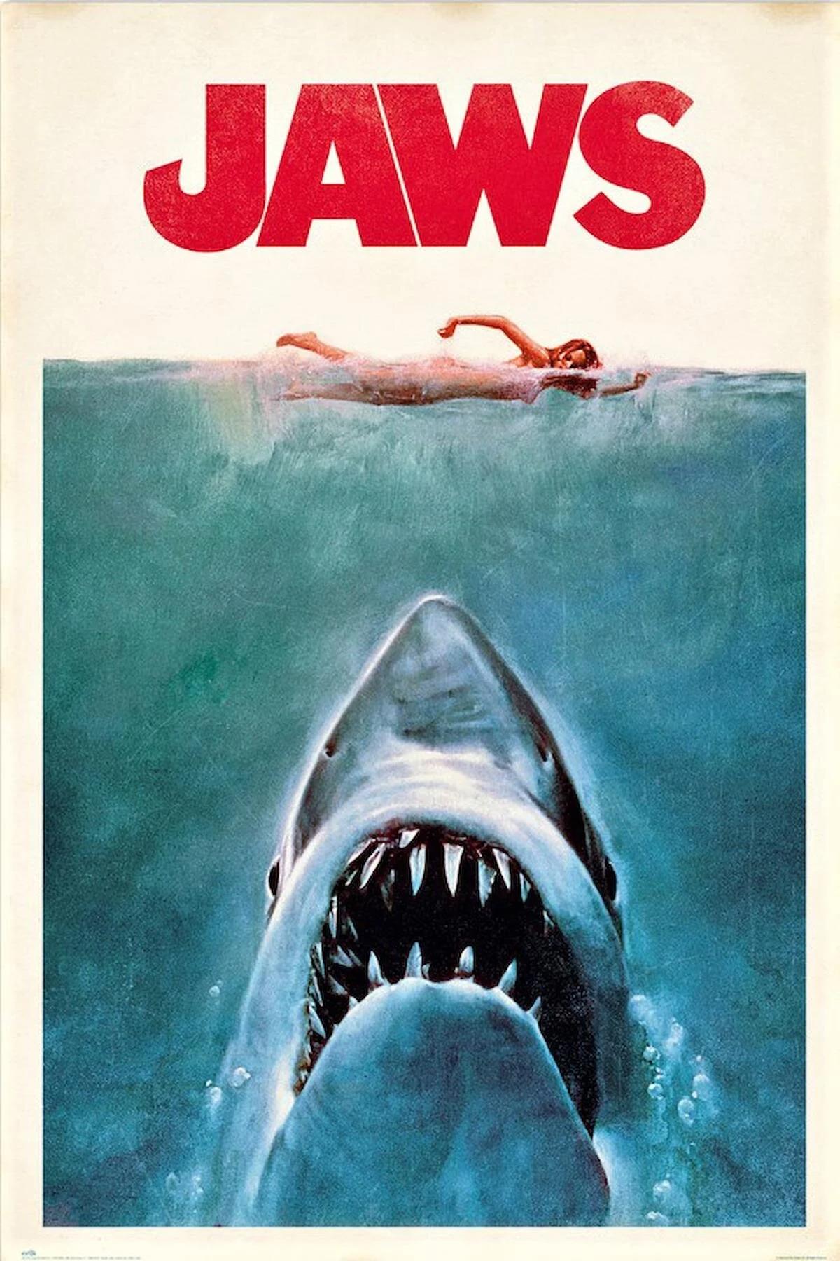 JAWS MOVIE MAXI POSTER (ITHAL)