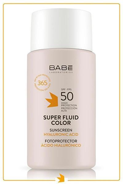 Babe Super Fluide Color 50 Faktör Renkli Yüz Güneş Koruyucu Krem 50 ml + Micellar Gel 90 ml