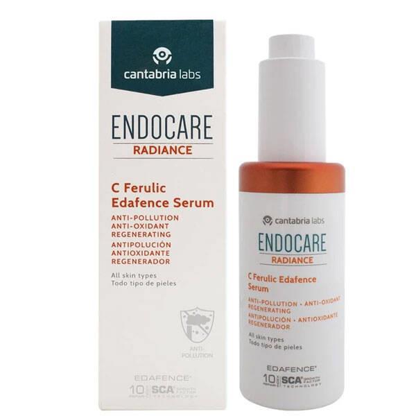 Endocare C Ferulic Edafence Tüm Cilt Tipleri İçin Su Bazlı Yağsız Aydınlatıcı Yüz Bakım Serumu 30 ml