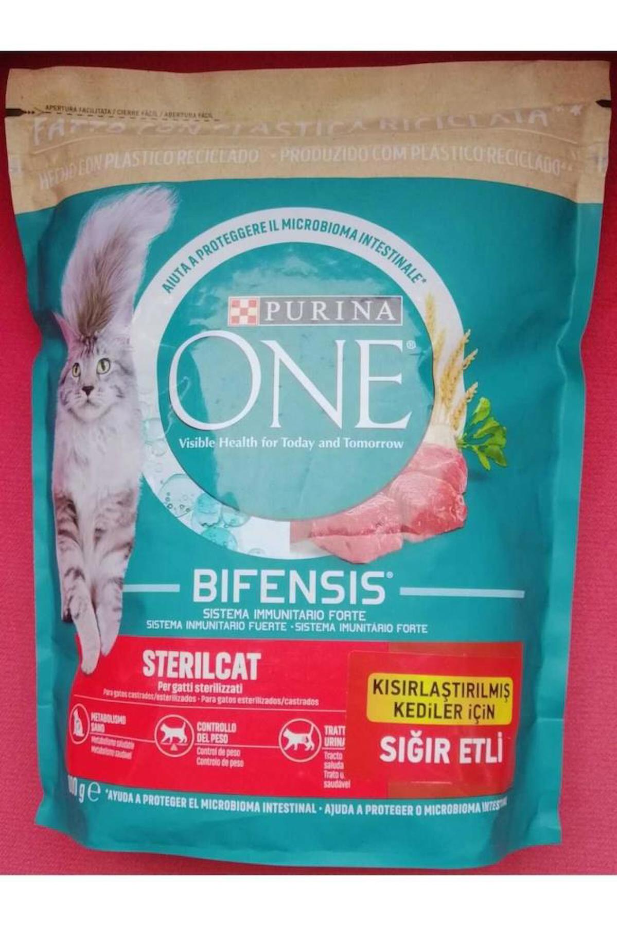 Purina One Sığır Etli Kısırlaştırılmış Kedi Maması 800 gr