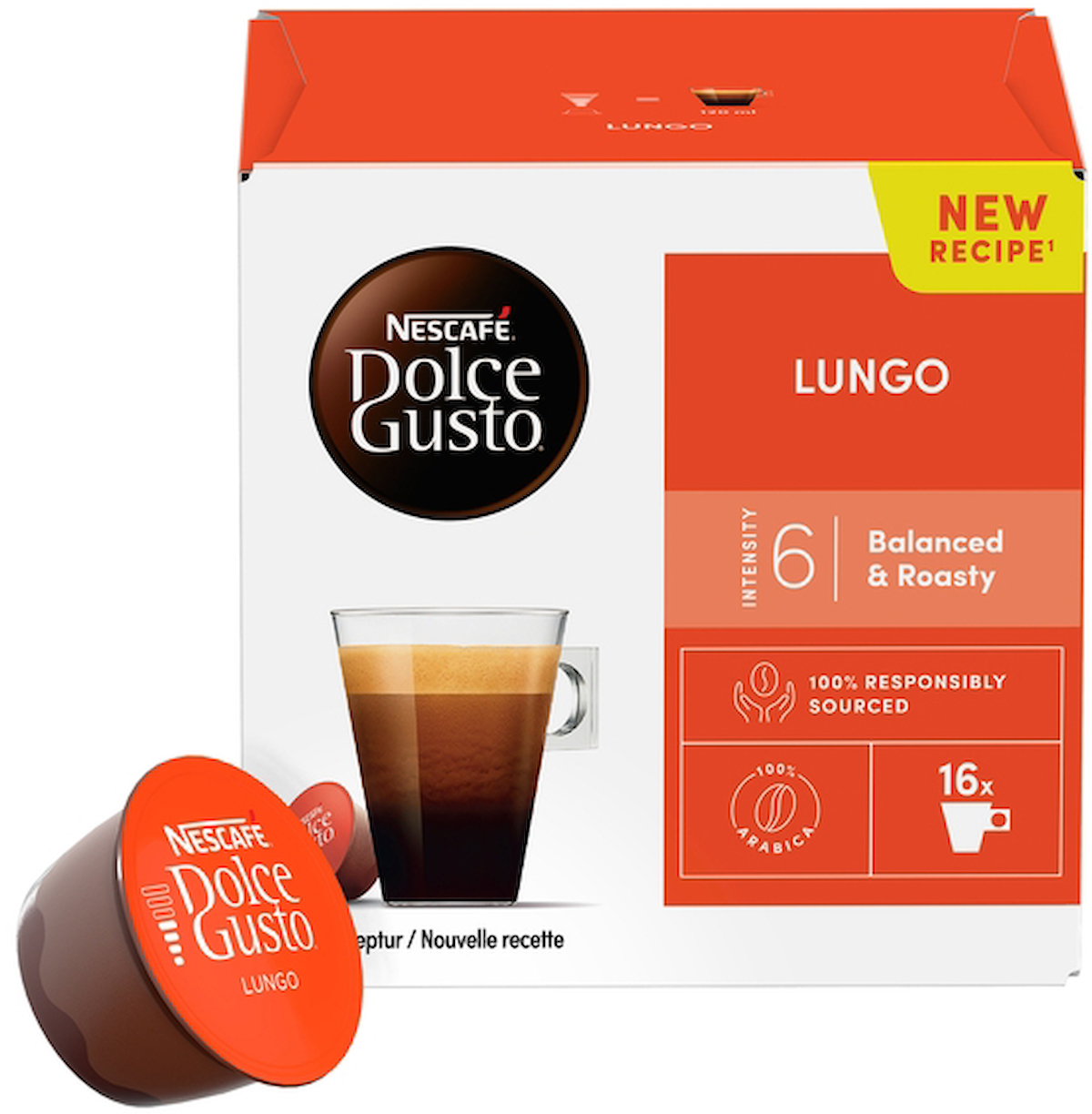 Nescafe Dolce Gusto Lungo Kapsül Kahve 16 lı