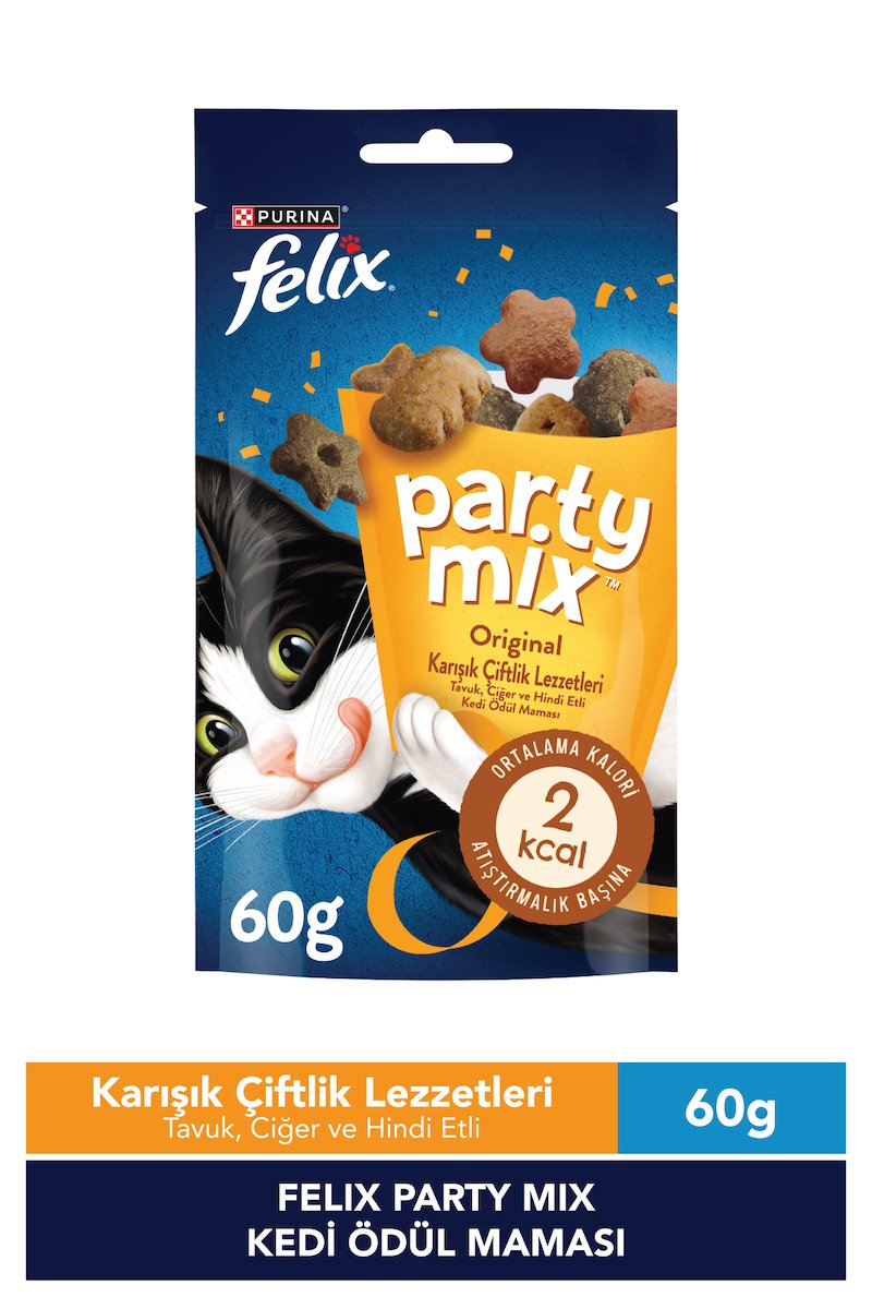 Felix Party Mix Karışık Çiftlik Lezzetleri Ödül Maması