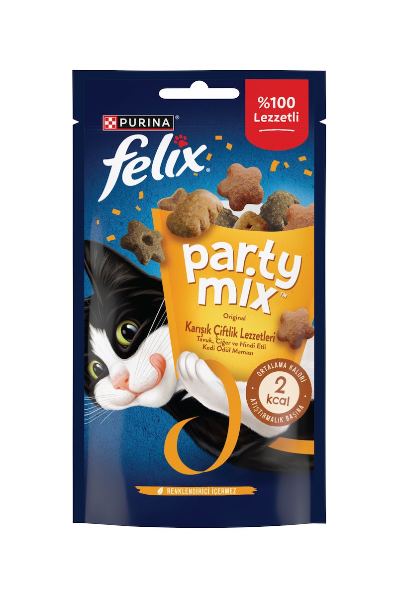 Felix Party Mix Karışık Çiftlik Lezzetleri Ödül Maması