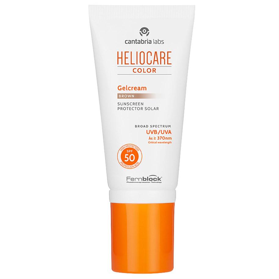 Heliocare Gelcream 50 Faktör Tüm Cilt Tipleri İçin Renkli Yüz Güneş Koruyucu Krem 50 ml