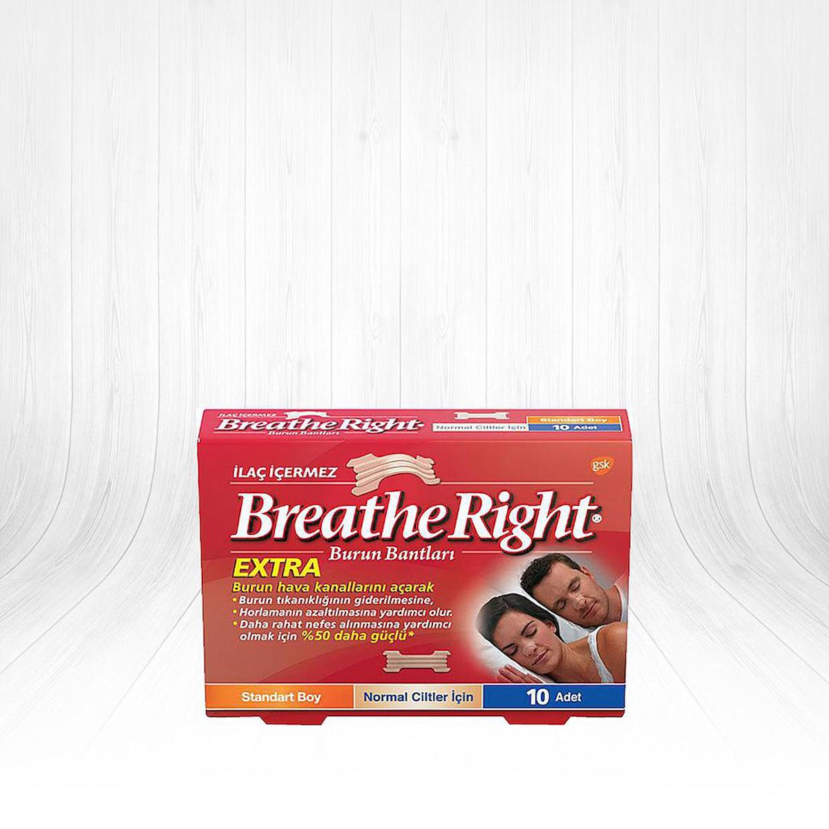 Breathe Right Extra Burun Bantları 10 Adet