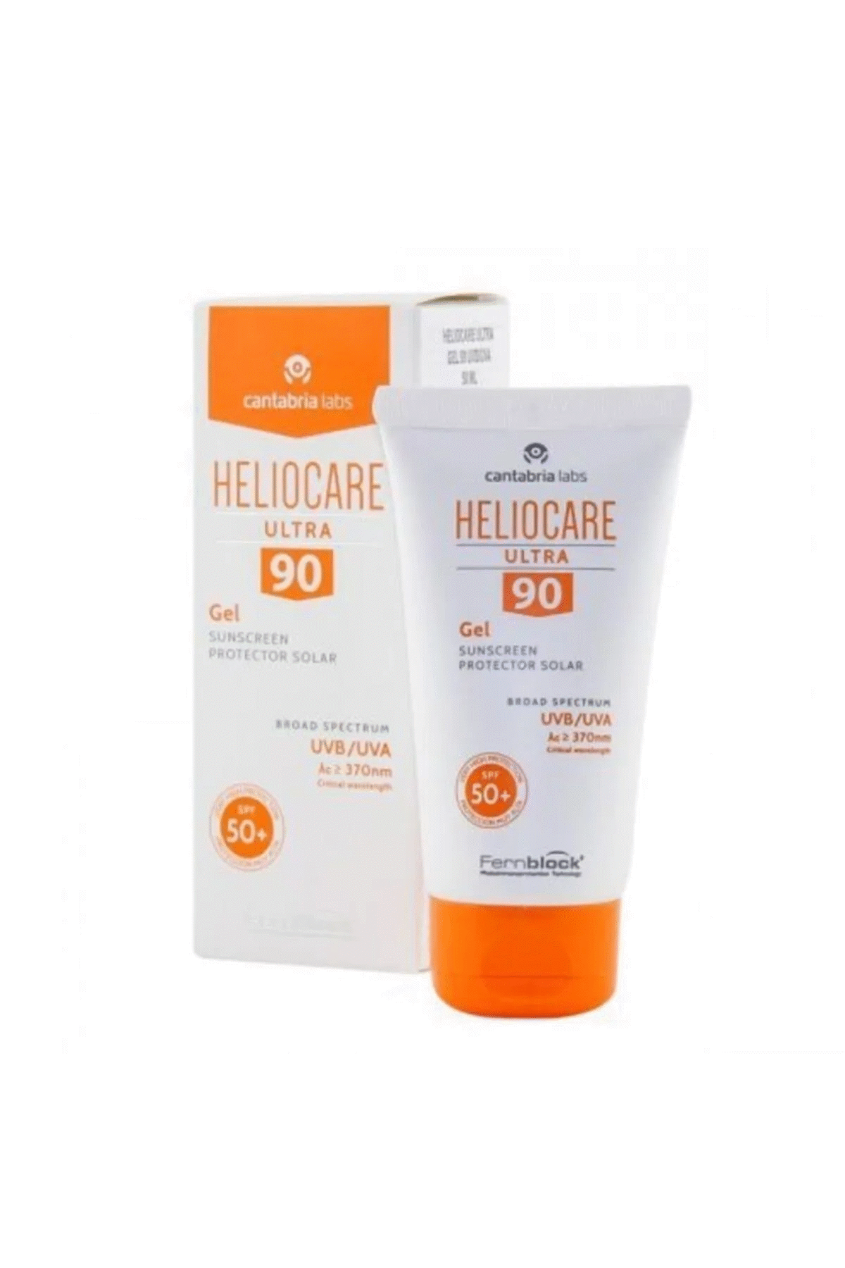 Heliocare Heliocare Ultra 90 50+ Faktör Nemlendirici Karma-Yağlı Ciltler İçin Renksiz Yüz Güneş Koruyucu Jel 50 ml