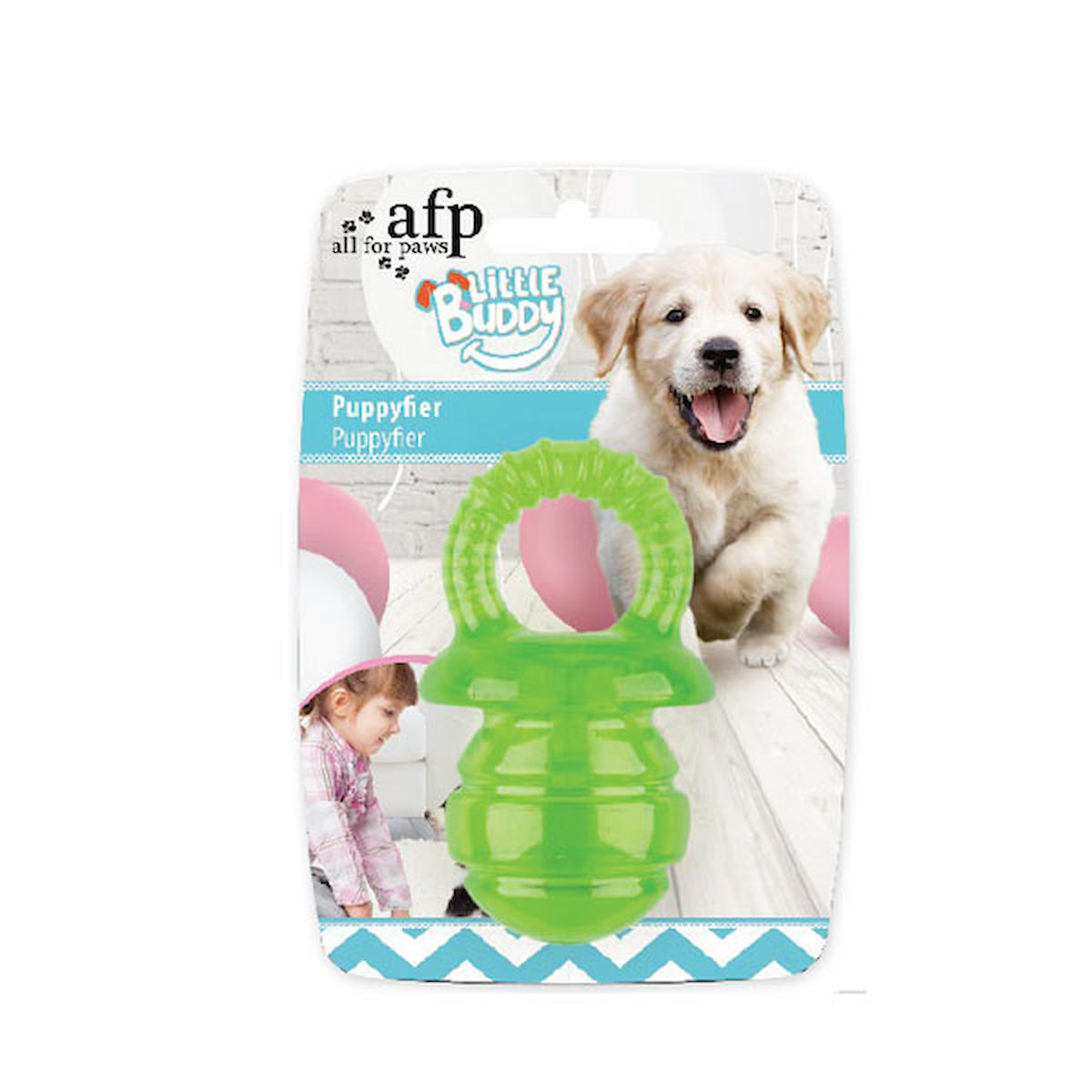 Afp Little Buddy - Puppyfier- Lastik Emzik Yeşil S