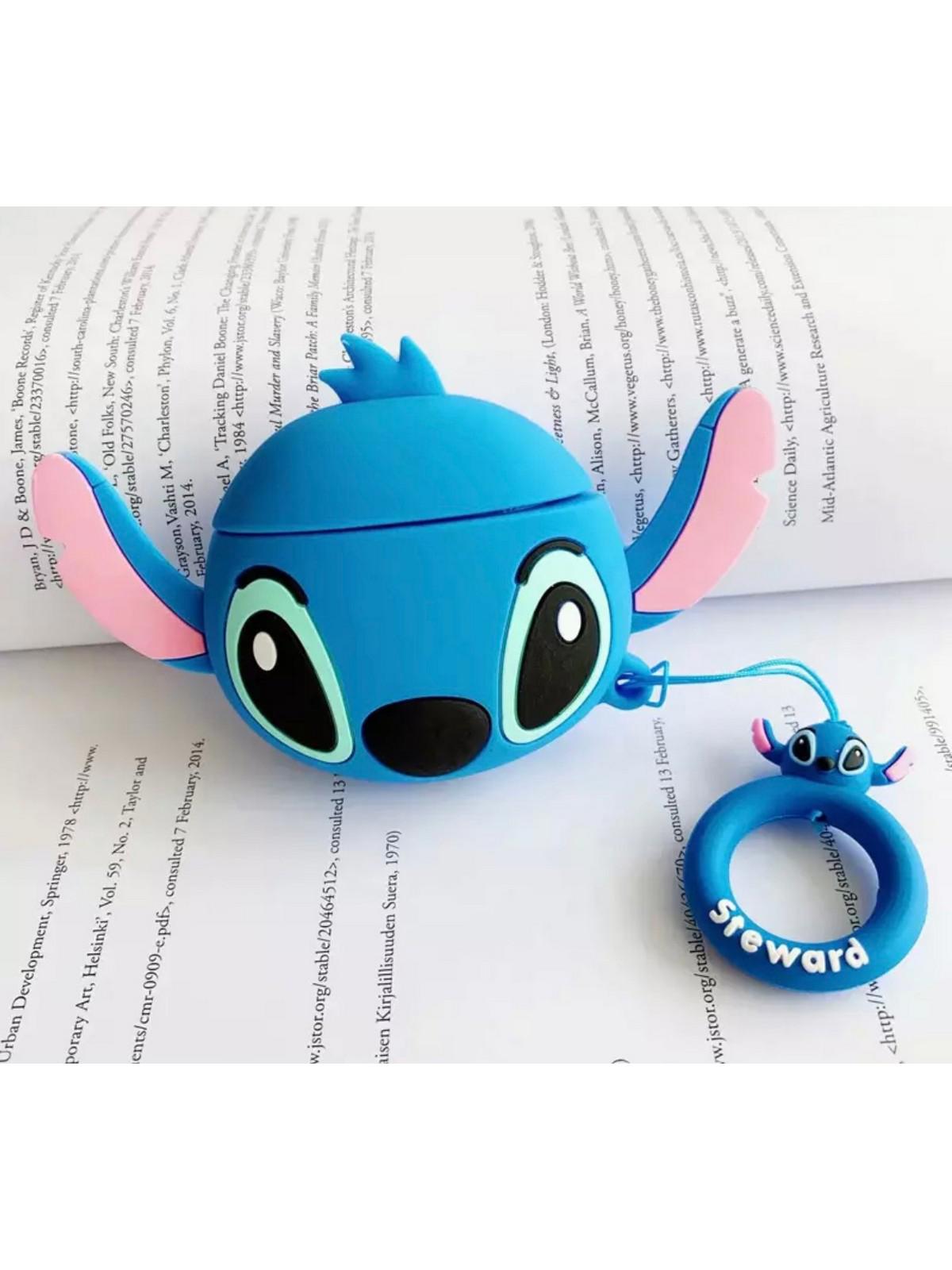 Lilo Ve Stitch Temalı AirPods Pro Uyumlu Kılıf Koruyucu