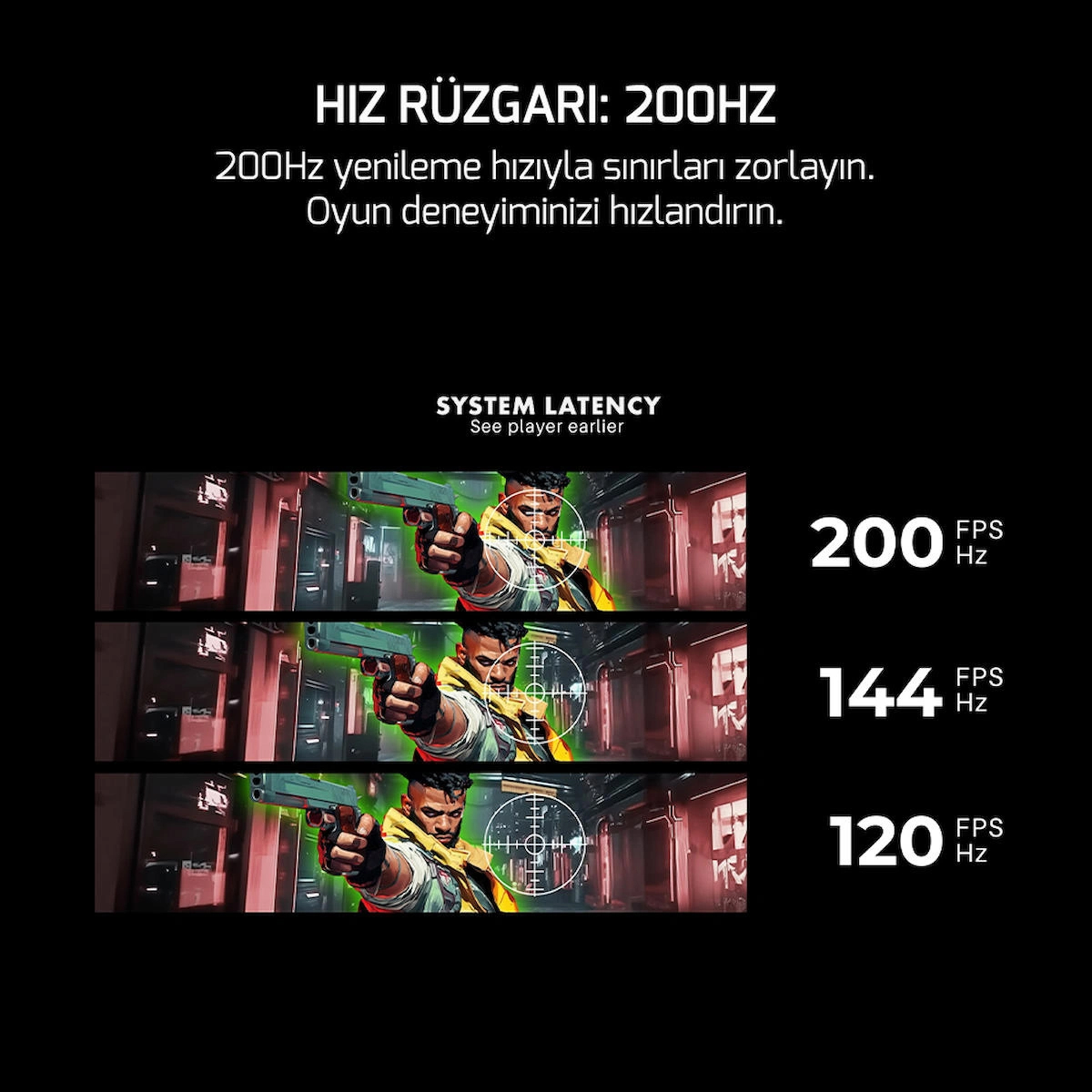 GamePower Vivid T50 27” 1500R Curved RGB Beyaz 200Hz 0.5ms FHD 2x2W Speaker VA Gaming Monitör (Sıfır Ölü Piksel Garantili)