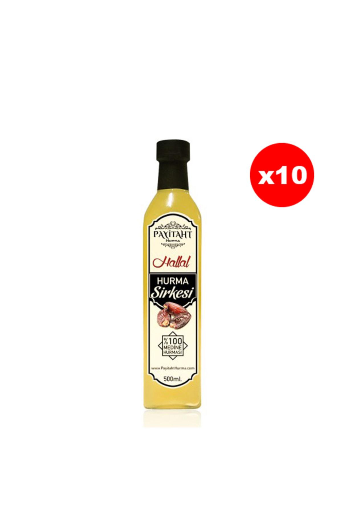 Payitaht Hurma Hallal Medine Fermante 500ml Hurma Sirkesi X10 Şişe