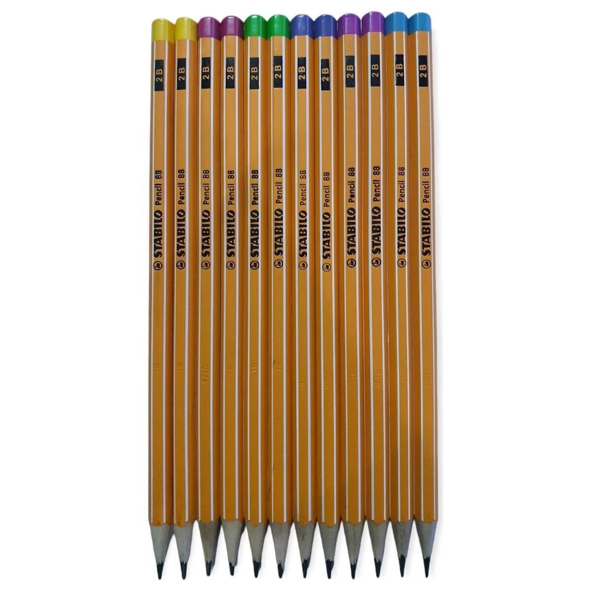 Stabilo Pencil 88 Kurşun Kalem Karışık 12'li Paket