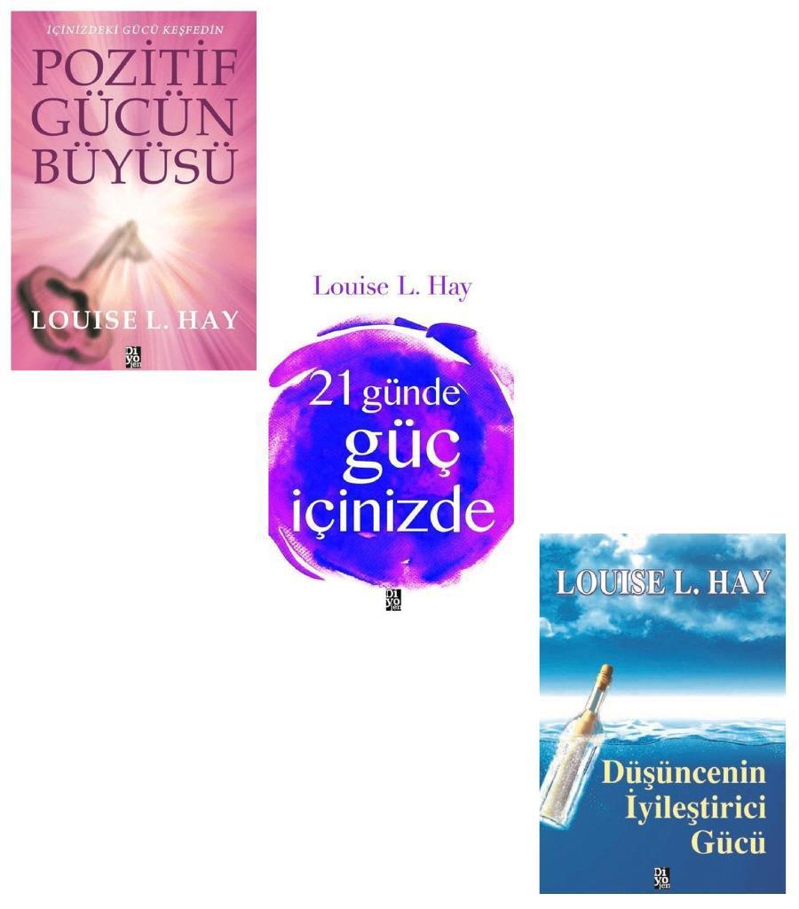 Louise L. Hay Pozitif Gücün Büyüsü Seti 3 Kitap