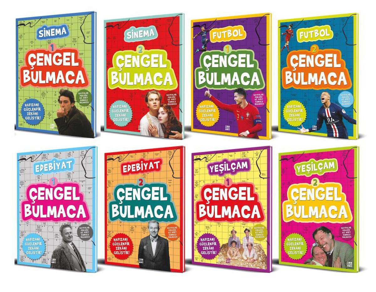 Konulu Çengel Bulmaca Seti (8 Kitap)