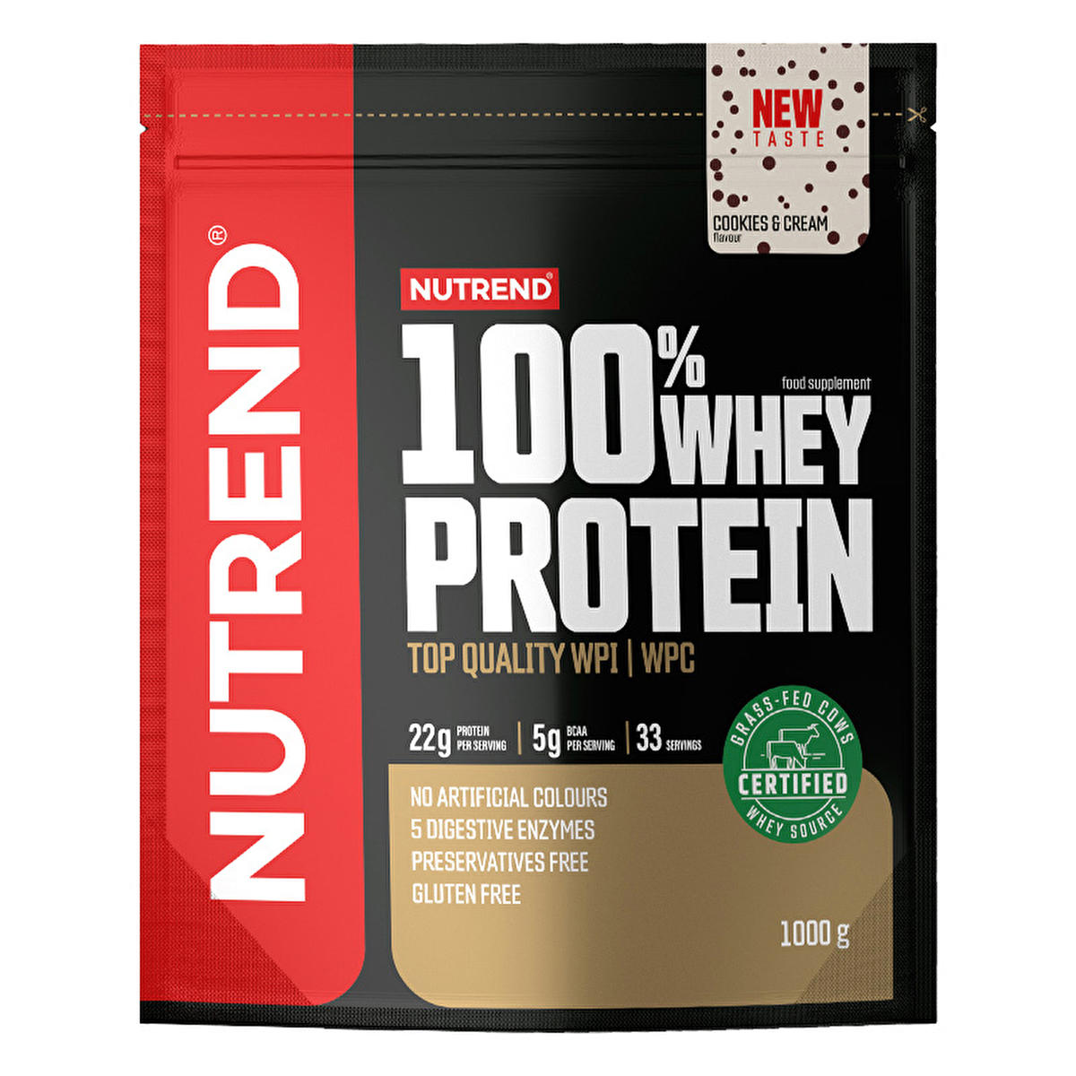 Nutrend %100 Whey Protein 1000 Gr - KURABİYE