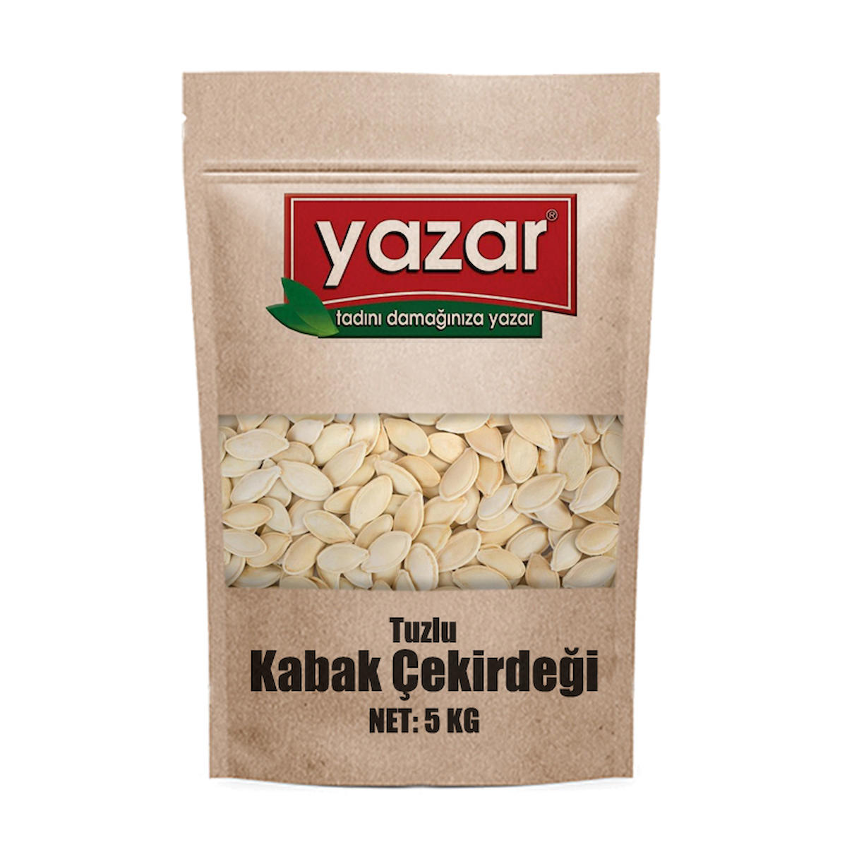 Yazar Kuruyemiş Kabak Çekirdeği  Tuzlu 5 Kg