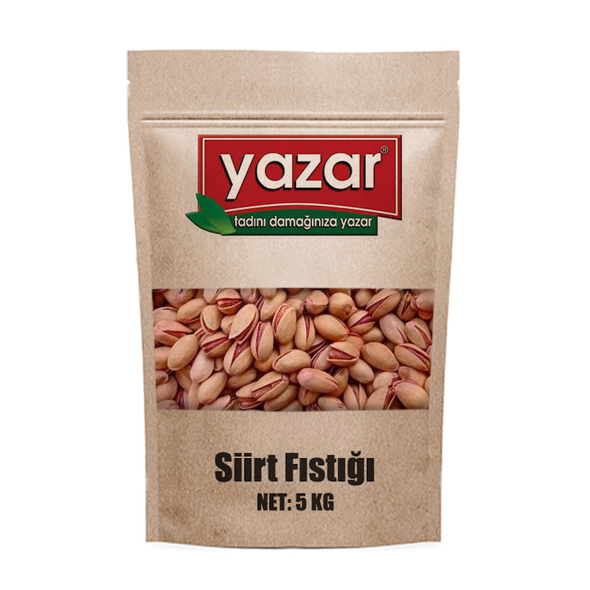 Yazar Kuruyemiş Siirt Fıstığı 5 Kg