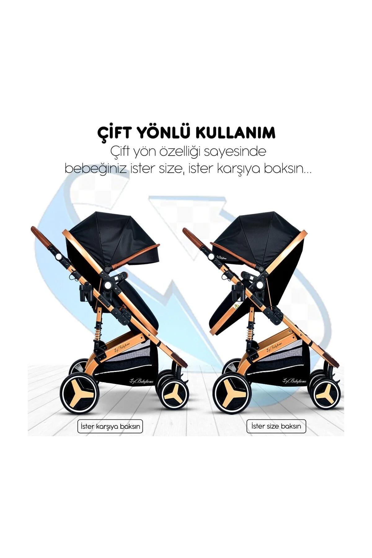 Bh-945 Paris Amortisörlü Travel Sistem Bebek Arabası