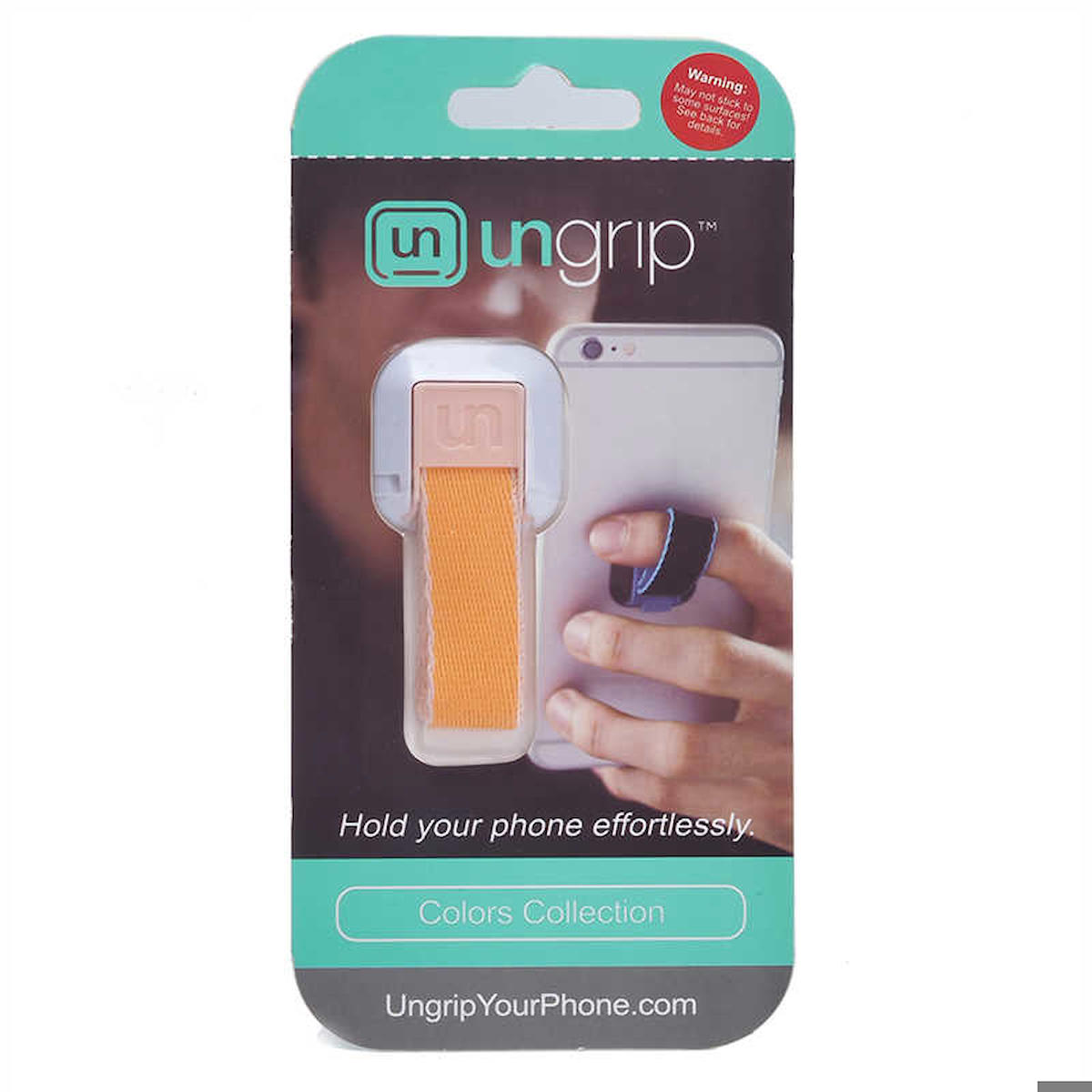 Ungrip Parmak Telefon Lastiği Turuncu