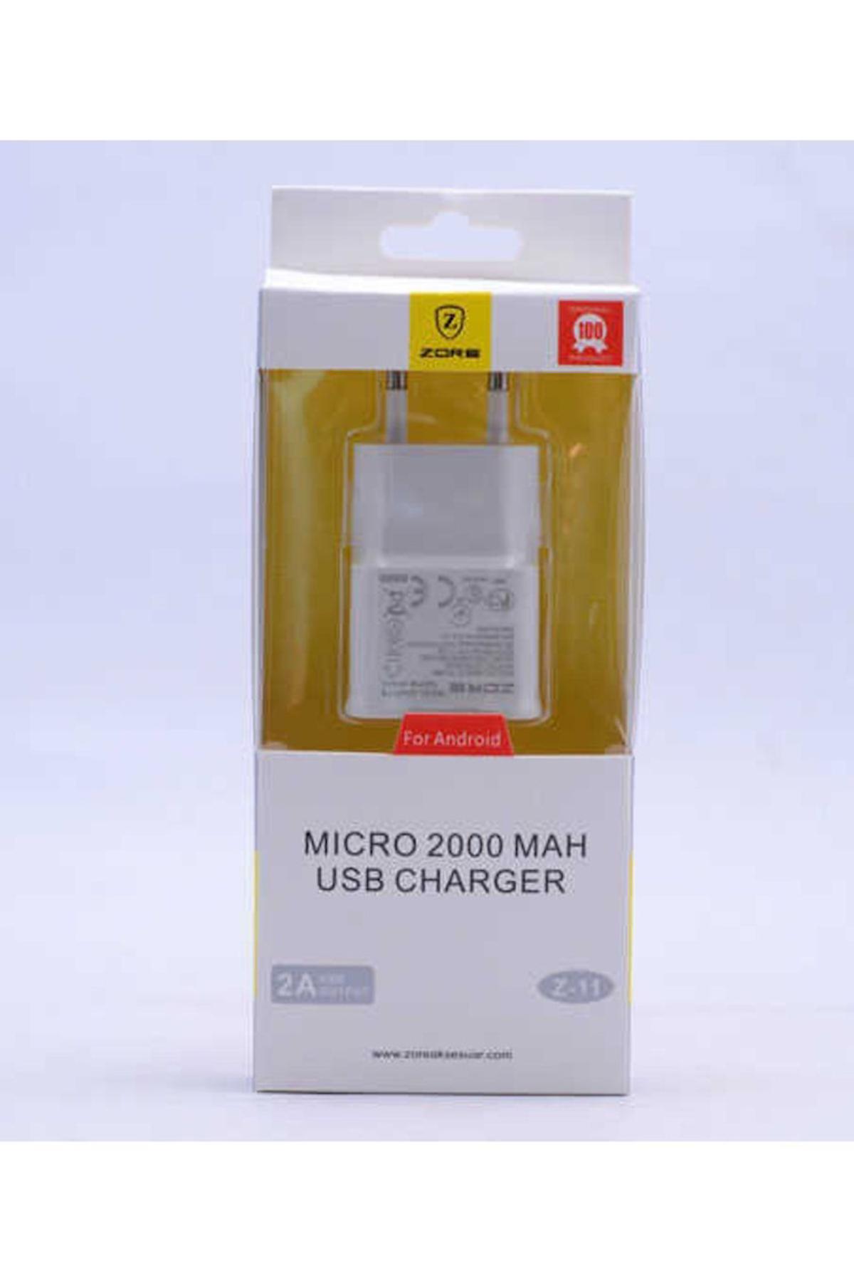 Gold Micro 2000 Mah Usb Şarj Kafa Z-11