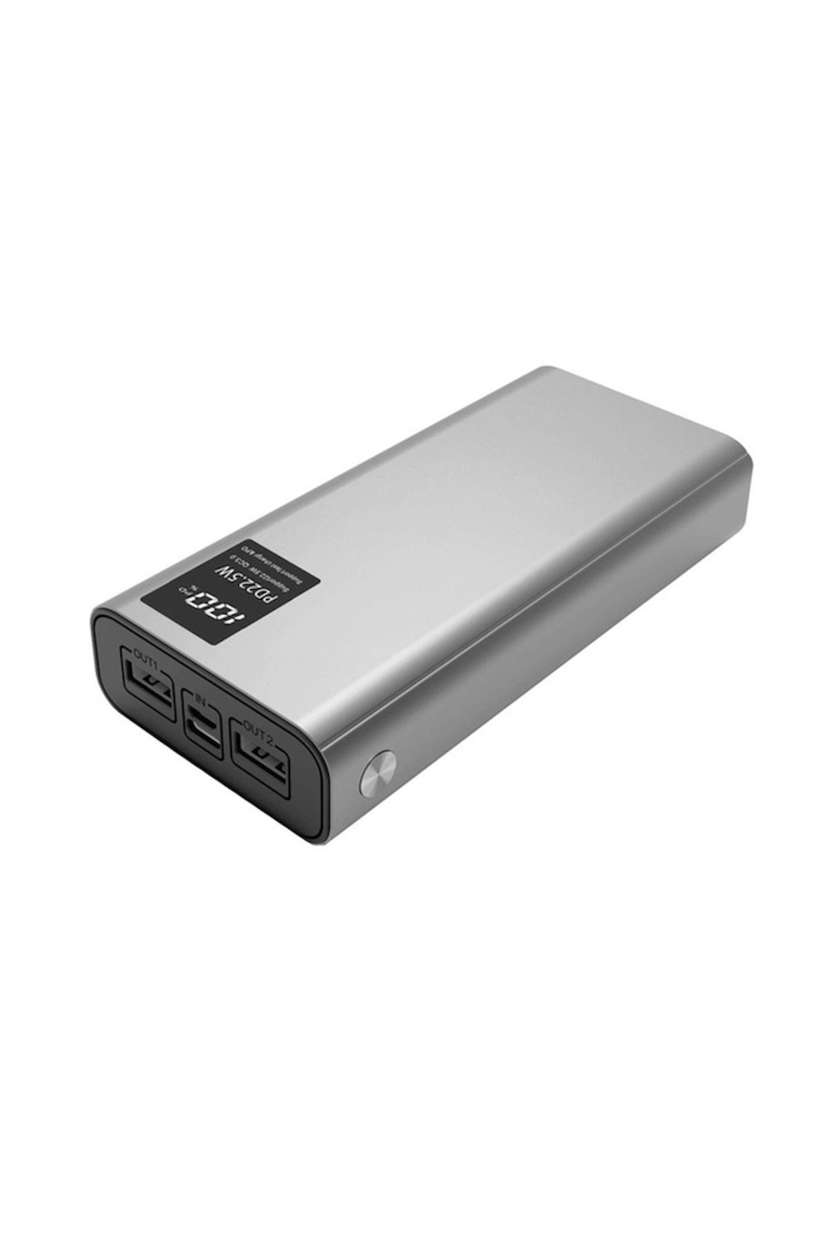 Zore B-20 QC 3.0 Hızlı Şarj Özellikli 22.5W Led Göstergeli Taşınabilir Powerbank 20000 mAh