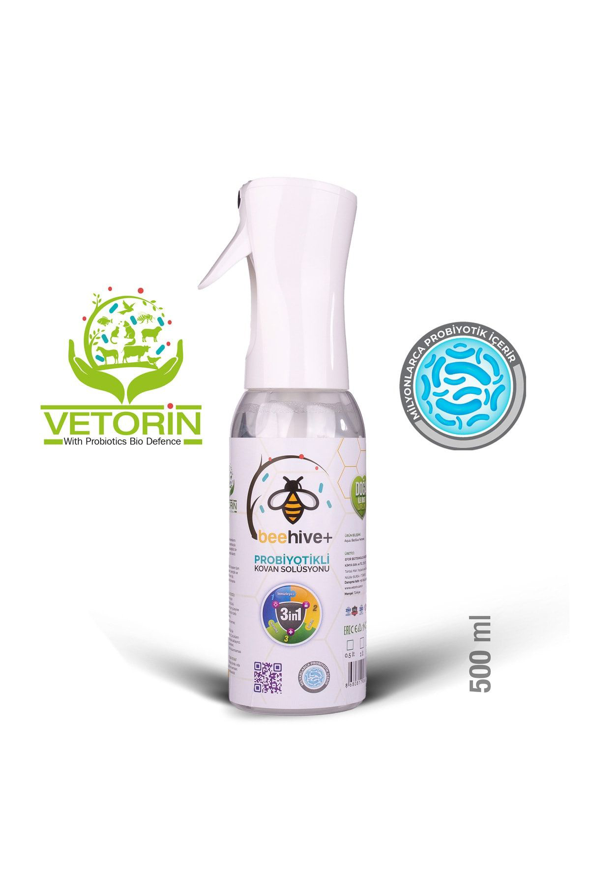 Bee Hive Probiyotikli Arı Kovan Solüsyonu 500 ml