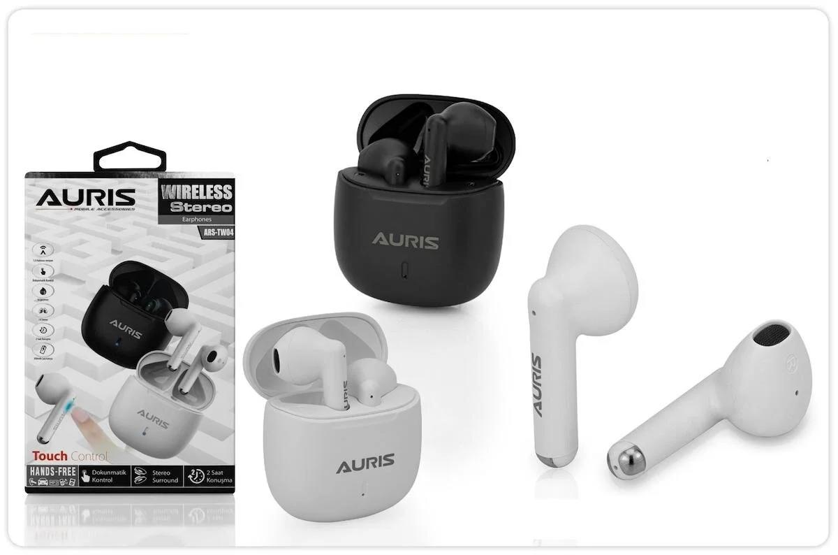 Auris Tw04  Ios Android Uyumlu Dokunmatik Bluetooth Kulaklık 8d Stereo Hd Ses