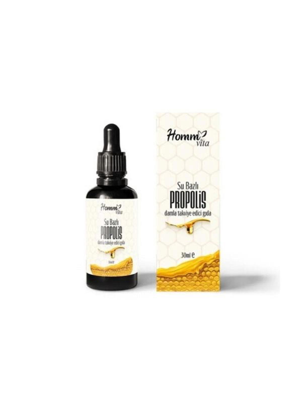 HOMM VİTA Su Bazlı Propolis Damla 30 ml