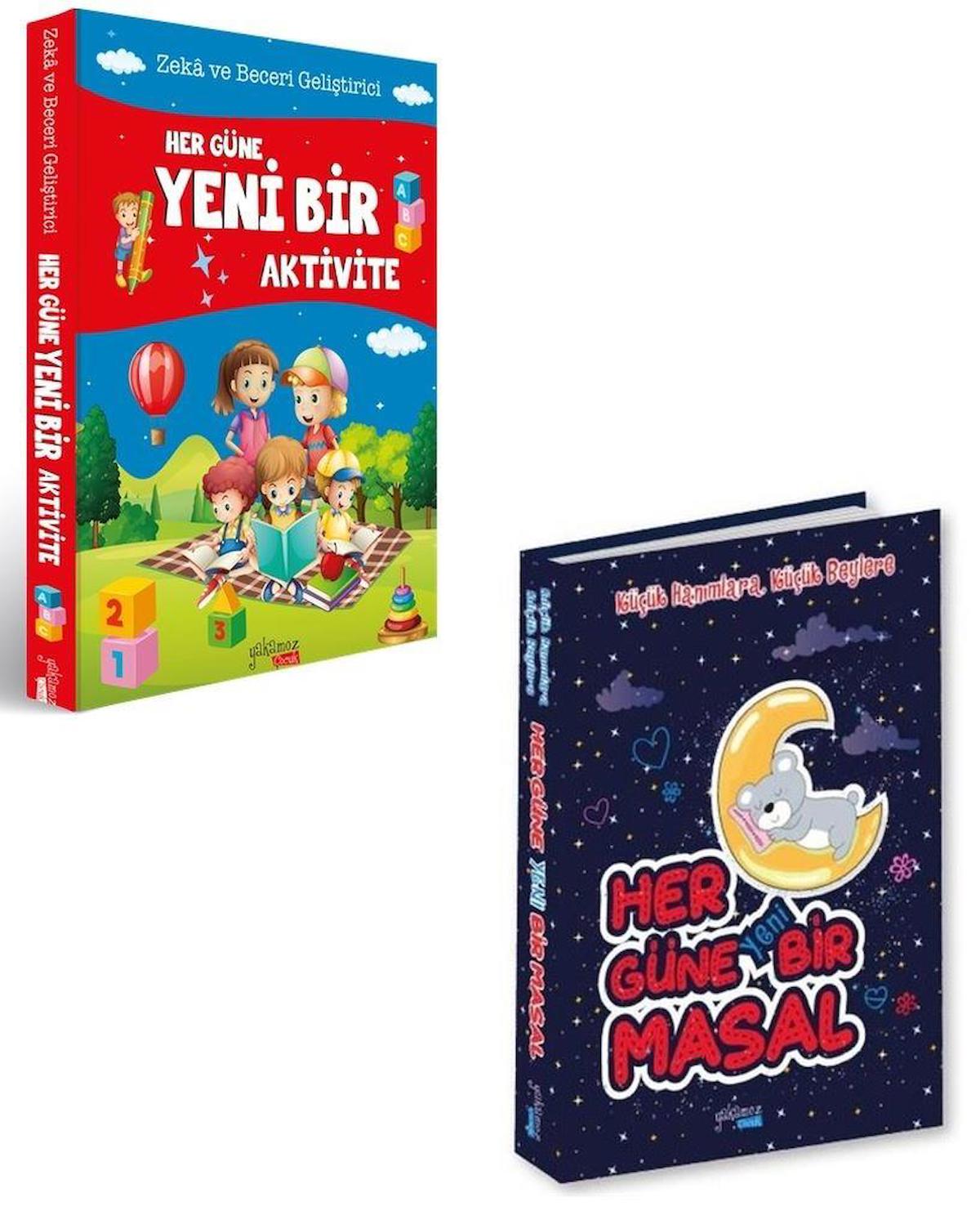 Her Güne Yeni Bir Masal + Her Güne Yeni Bir Aktivite (2 Kitap)