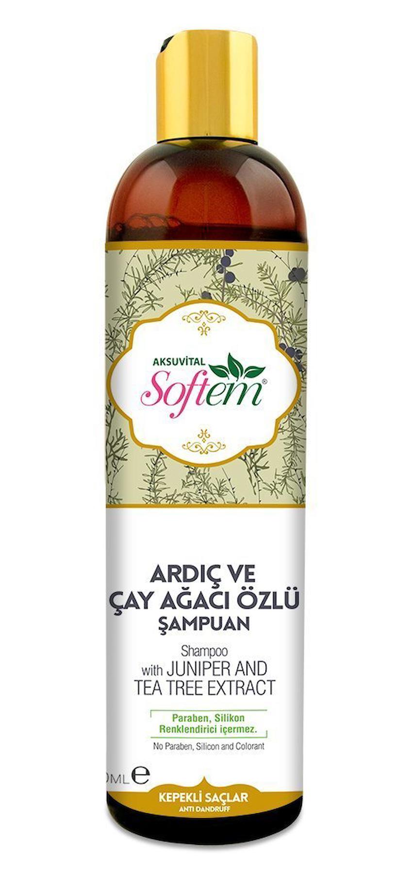 Softem Ardıç ve Çay Ağacı Özlü Şampuan 400 ml