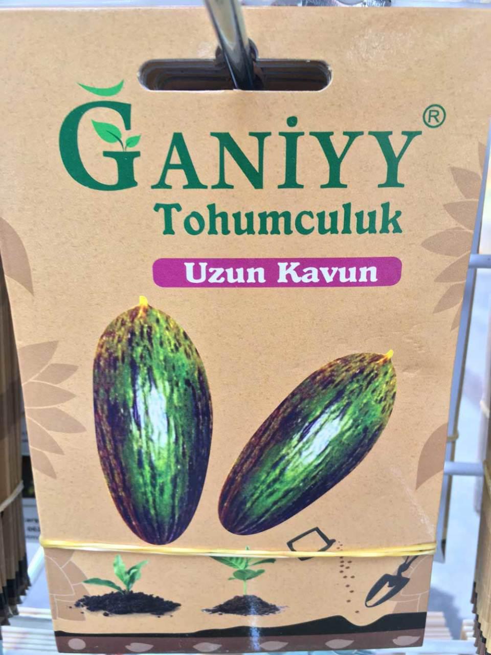 Ganiyy Uzun Kavun Tohumu Kaliteli Güvenilir