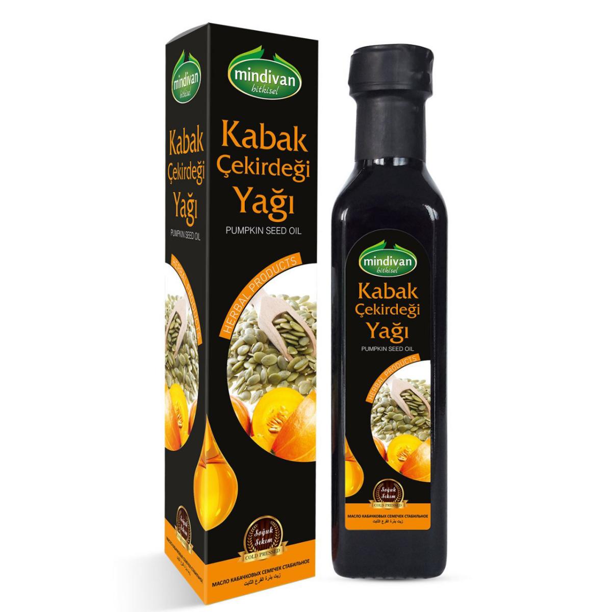 Mindivan Kabak Çekirdeği Yağı 250 ml