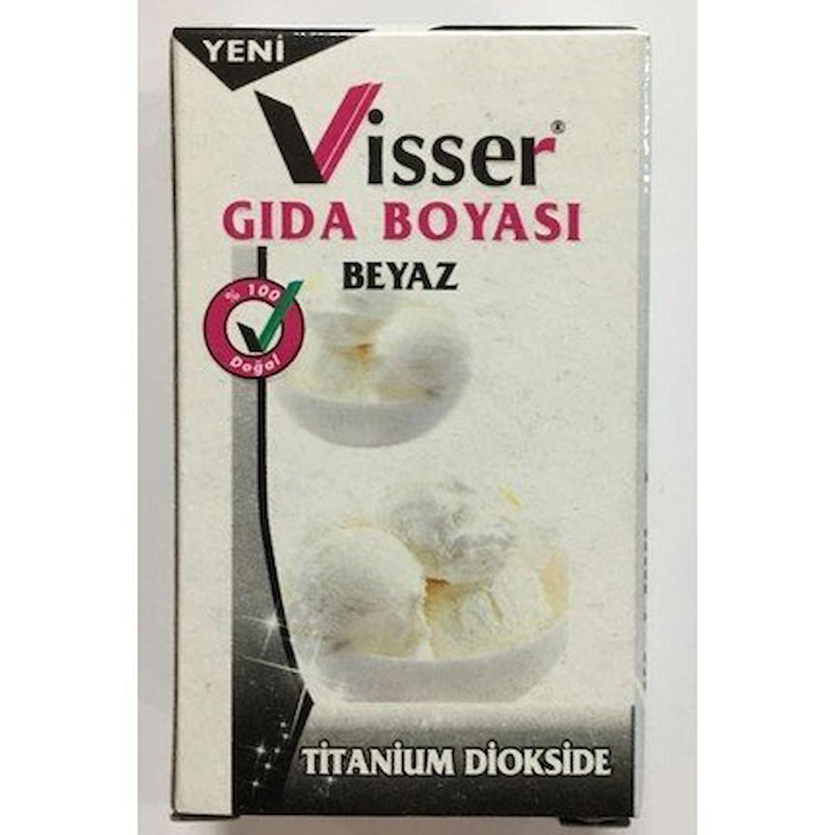 Visser Gıda Boyası Beyaz