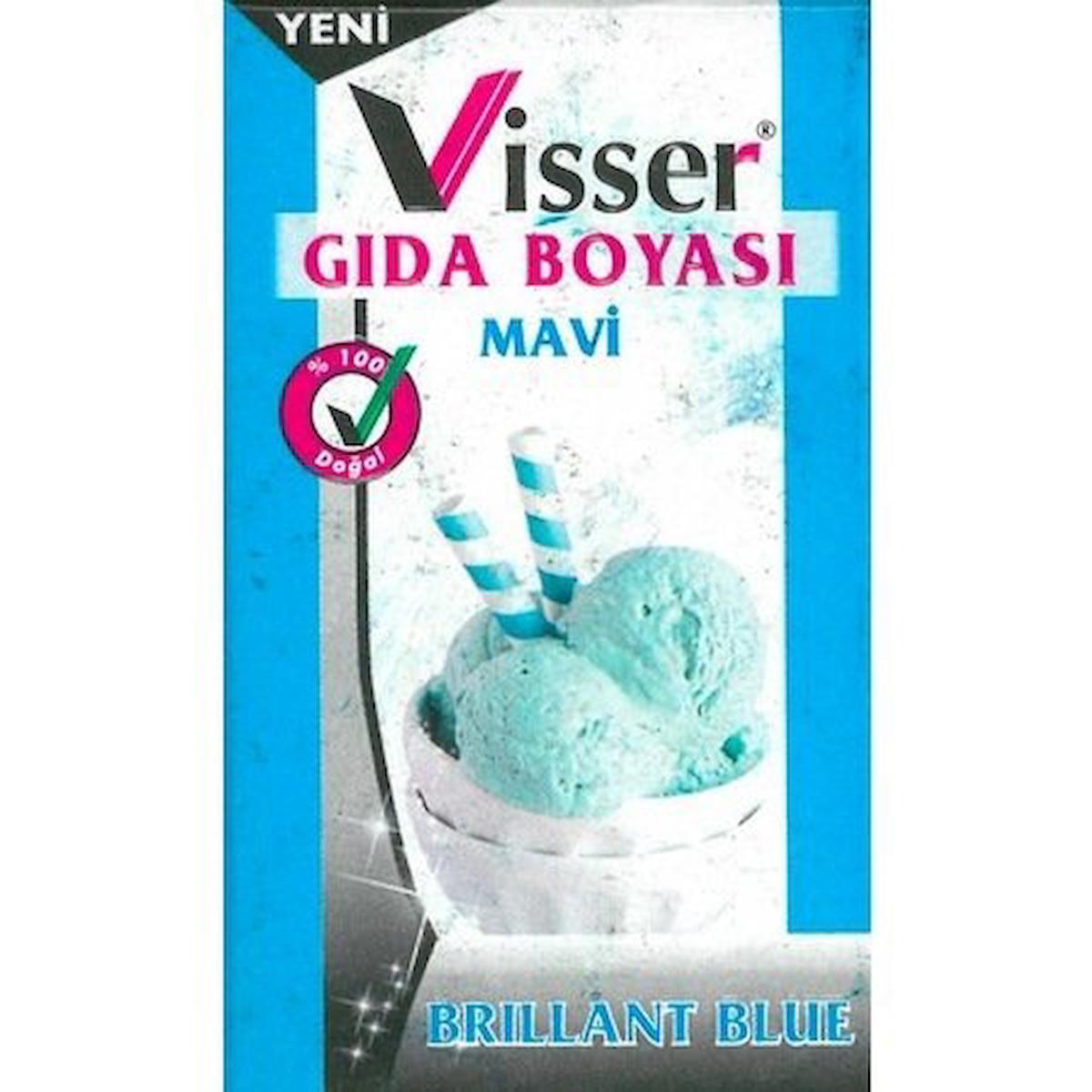 Visser Gıda Boyası Mavi